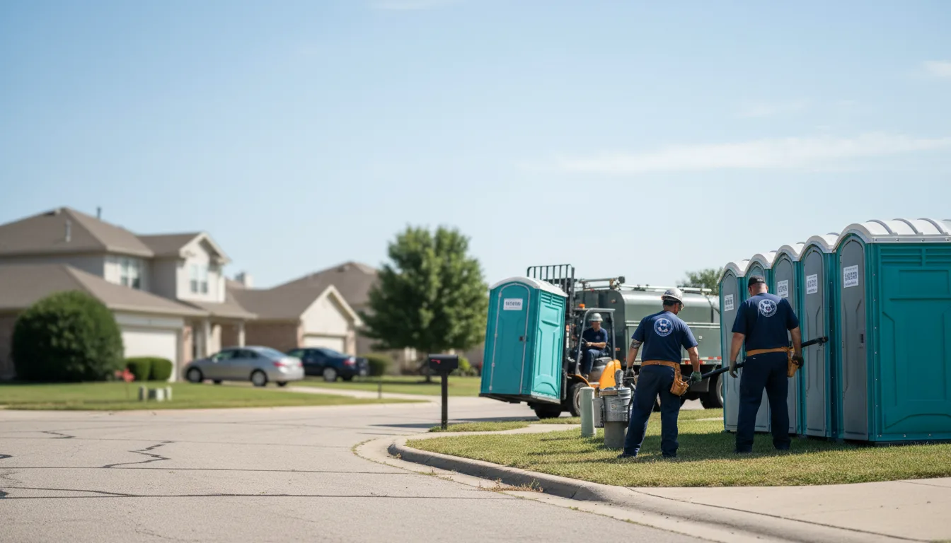 Porta Potty Rental in Milford, KS near me